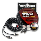 Cable Rca Doble Blindaje 20 Ft = 6m Rockford Fosgate Rfit-20