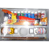 Pintura Oleo Atl T-4 16ml M-4 Caja/12 Tubos + Accesorios