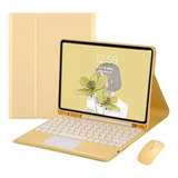 Funda With Touch Keyboard And Mouse For iPad 6/5th Gen/air 2