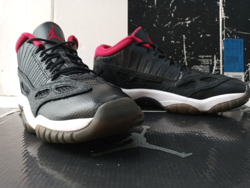 Jordan 11 Low Ie Bred (24.5cm) Chicago Playoffs Flight Og 