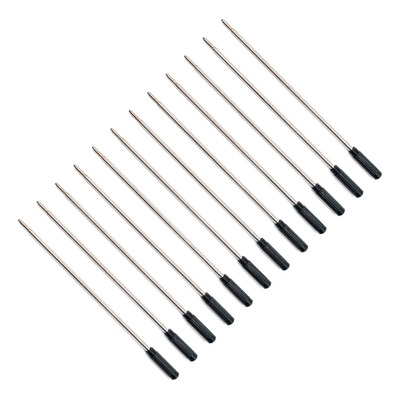 12 Recargas De Tinta Negra Para Bolígrafo Cross 8513 8511