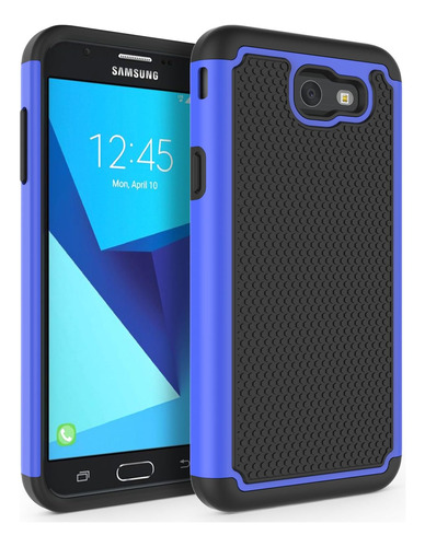 Funda Para Samsung Galaxy J7 / J7 Prime Negro/azul