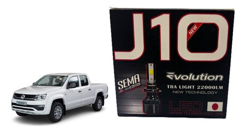 Luces Cree Led 22000lm J10 Vw Amarok X2