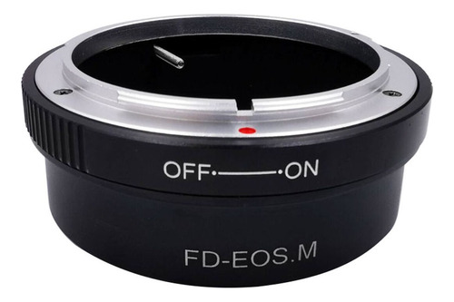 Para Lente Fd A Compatible Con Canon Eos M Ef-m Anillo