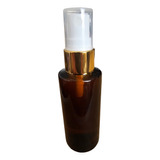 Botella Envase Vidrio Recto Spray 50 Ml Ambar - 20 Unidades