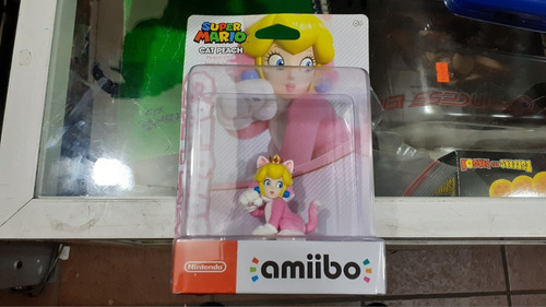 Amiibo Cat Peach Super Mario Completo, Nintendo