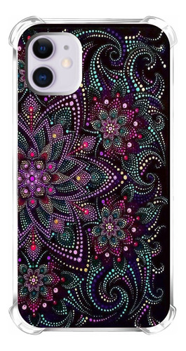 Capa Capinha De Celular Desenho Geometrico Mandala 001