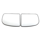 Espejo Retrovisor Térmico De 2 Piezas Para F-250 F-350 F-450