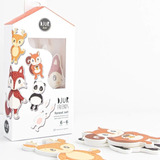 Set Bosque Animales Para Bañera Goma Eva Djur Kids