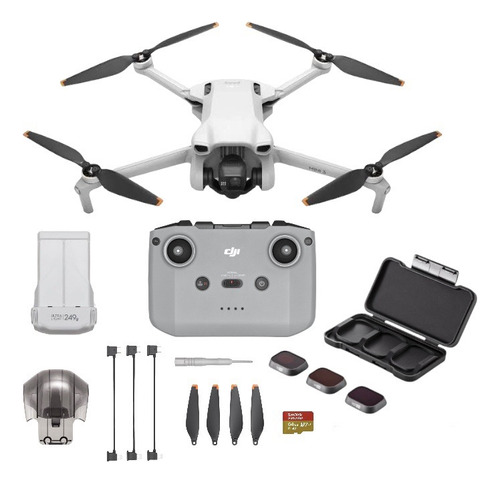 Dji Mini 3 Drone Aerial Camera Bundle Con Filtros Nd +sd 64g