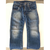 Jean Denim Azul Claro Importado H&m (talle 116)