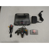 Nintendo 64 Sabores Jabuticaba Fume Preto Transparente Translucido + Controle + Cabos