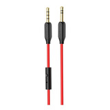 Cable Auxiliar De Audio Con Micrófono Jack 3.5mm 1m Hoco