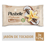 Jabon Tocador  Relajacion 3x125 Gr Plusbelle Jabon De Tocad