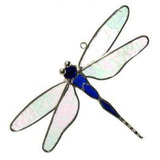 Vidrieras Dragonfly Cuerpo Color Azul
