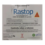 Ratas Rastop Bloque 20grs X 1 Kg