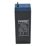 Pack X10 Batería Gel De 4 Volt 1.3 Ah Press