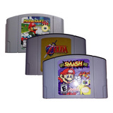 Smash Bros 64 + Zelda Ocarina Of Time + Mario Kart 64 R-pr0