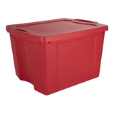 Caja Organizadora 75 Litros 37,8x48x60,3 Cm Rojo