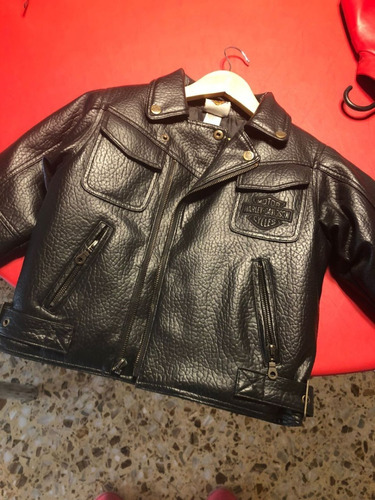 Campera Harley Davidson Motorcycles Original Para Niño