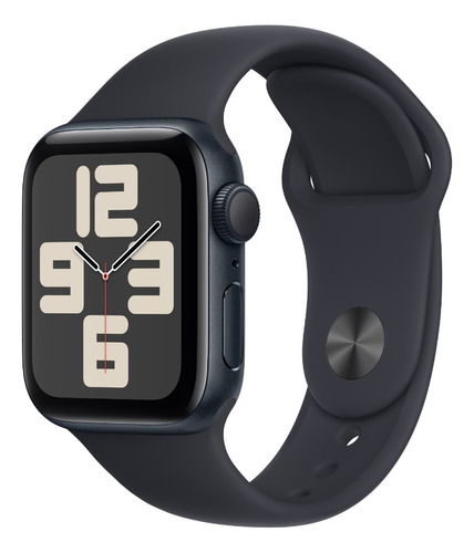 Apple Watch Se Gps (2ª Ge) Caixa Em Alumínio 40 Mm Com Pulseira Esportiva Meia-noite P/m