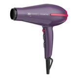 Secador De Pelo Gama Tempo 3d Ceramic Ion Violeta 110v/220v