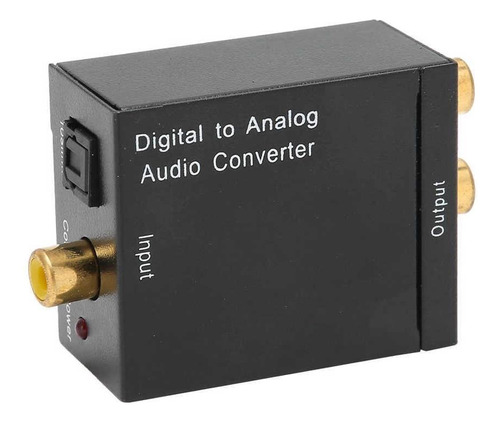 Convertidor De Audio Óptico Digital A Analógico Rca