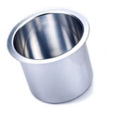 4 Pzas Porta Vaso  Aluminio Diametro 7,boca8.5cm Altura 7cm