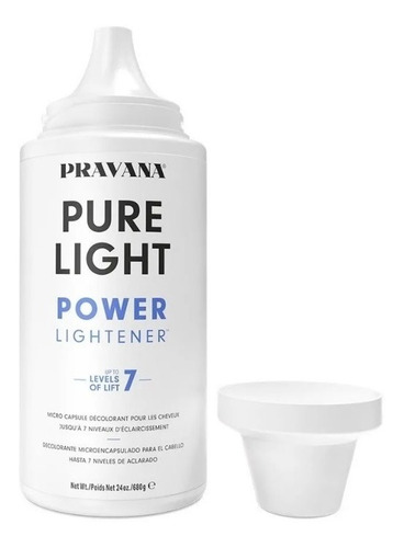 Decolorante Pravana  Color Power Lightner Tono Azul X 680g