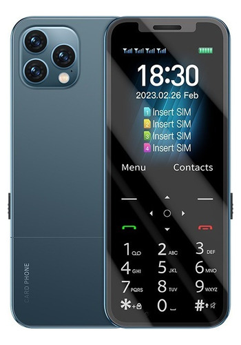 Mini Telefone Ultraleve Barato A6 2,4 Polegadas Ram 32 Gb E