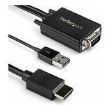 Com 2m Cable Vga A Hdmi Convertidor Analógico Con Usb ...