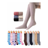 Pack 12 Calcetines De Toalla Larga Mujer Raya