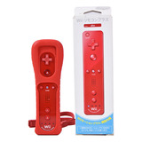 Control Wiimote Rojo Motion Plus Para Nintendo Wii En Caja