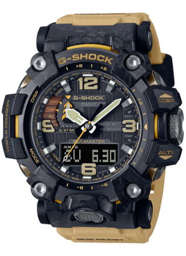 Relógio Casio G-shock Mudmaster Areia Gwg-2000-1a5dr