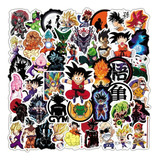 50 Stickers Dragon Ball, Goku, Para Auto, Laptop, Libreta