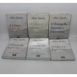 Lote 6 Livros Allan Kardec A Gênese + O Céu E O Inferno + O Evangelho Segundo O Espiritismo + O Livro Dos Espíritos + O Livro Dos Médiuns + O Que É O Espiritismo 