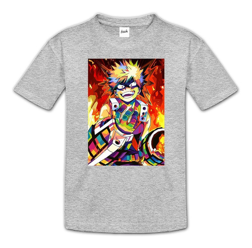 Remera Katsuki Bakugo - Otaku Anime Manga Aesthetic Unisex 4