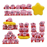 Kirby Estrela Figura De Ação 9 Pçs 3cm Especiais Multifunção