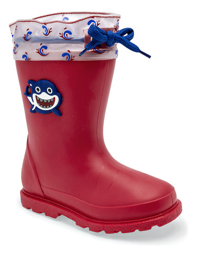 Bota Impermeable De Niño Kids Vane Rojo 125-284