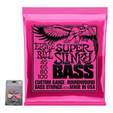 Encordado De Bajo Ernie Ball 4 Cuerdas 45-100 Slinky 2834