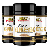 Feno Grego 300mg 120cps Cada Kit 3 Frascos