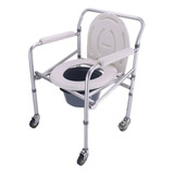 Silla Para Hacer Baño , Altura Ajustable, Plegable Cap 100kg