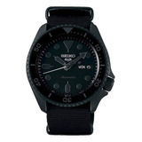 Reloj Srpd79 Seiko Sports 5 Para Hombre, Negro, 42,5 Mm, Ace