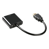 Cable , A Vga Monitor, Compatible Potencia De Audio Negro