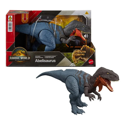Dinosaurio de Juguete Rebirth Rugido Salvaje Abelisaurus Jurassic World | Envío gratis