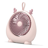 Ventilador De Escritorio Usb Pp, Muy Portátil, Mini Y Lindo