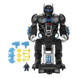 Robot De Batman Imaginext Se Transforma Con Luces Y Sonidos Personaje Bat-tech