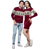 Duo Navideño Pareja Unitalla Hopy-renos