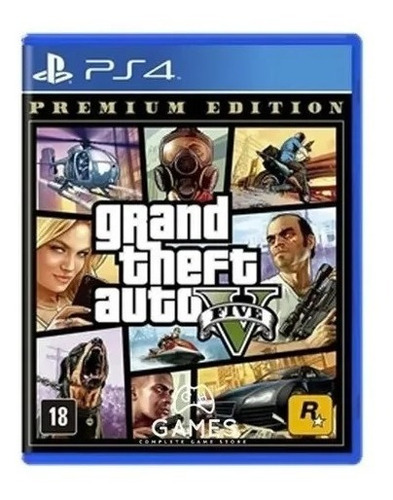 Grand Theft Auto V Premium Edition - Gta 5 Ps4 