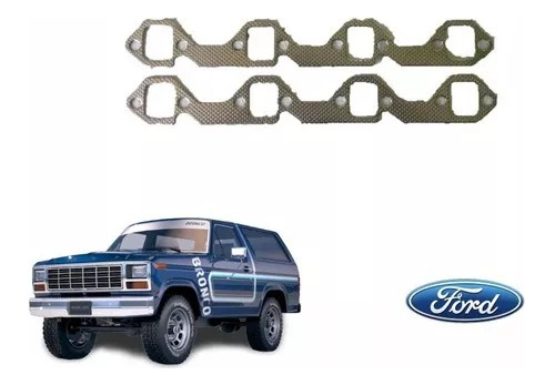 Empacaduras Mltiple Escape Ford 8v 302 351w Bronco  Foto 3